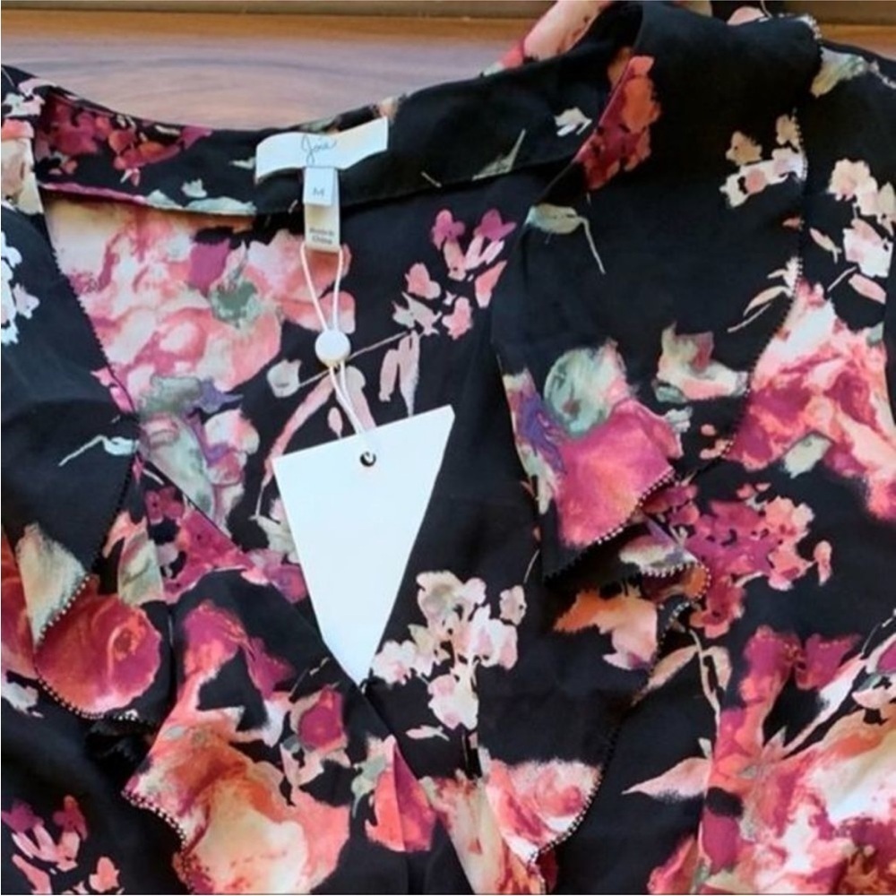 Joie boho floral dress M - Picture 3 of 6